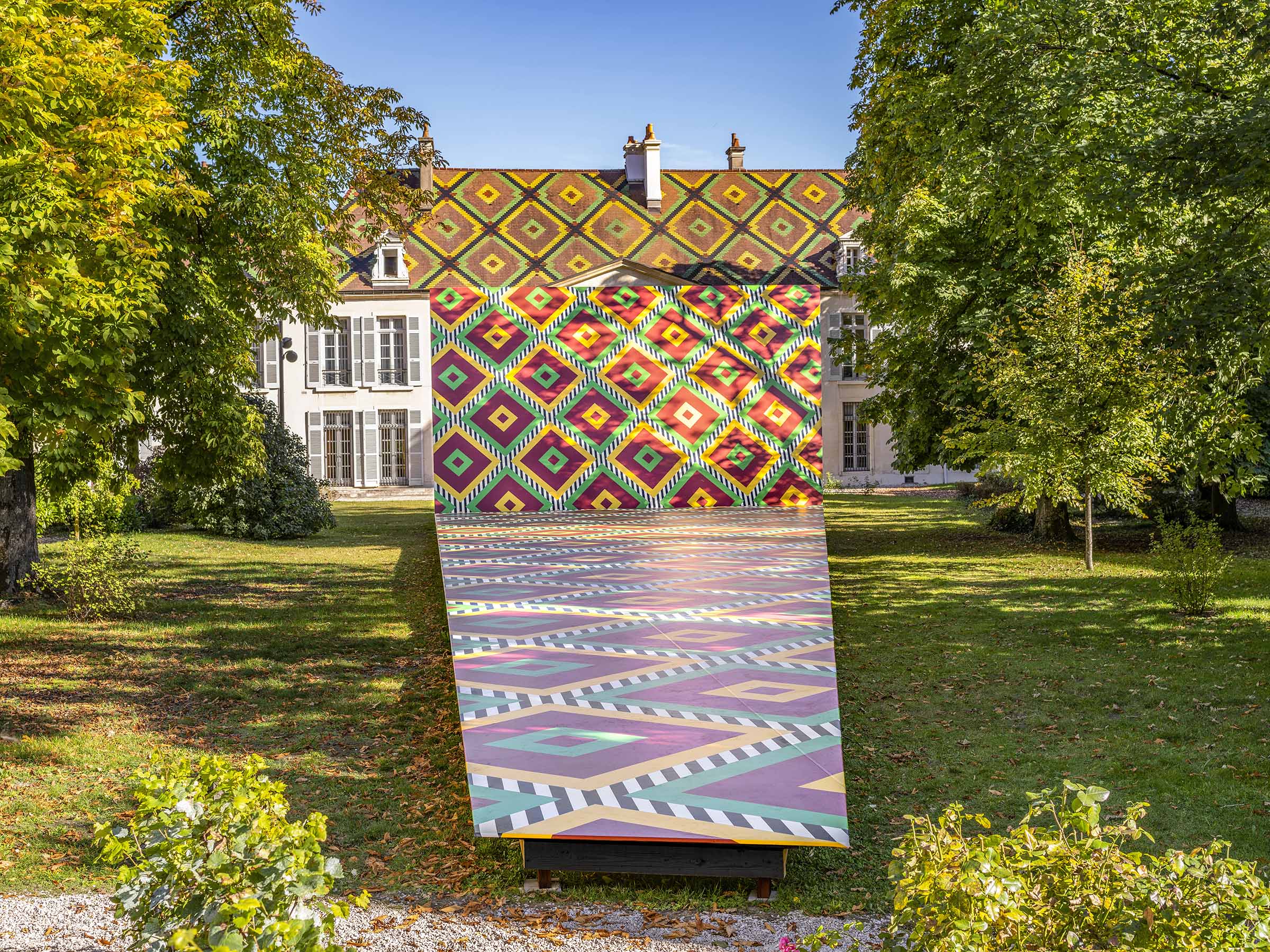 œuvre d'art de Daniel Buren réalisée par Art Project
